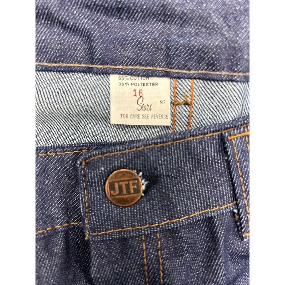 VTG Sears JTF Jeans That Fit High Rise Mom Wide Leg Women's Size 16 (30.5X31) - Picture 9 of 11